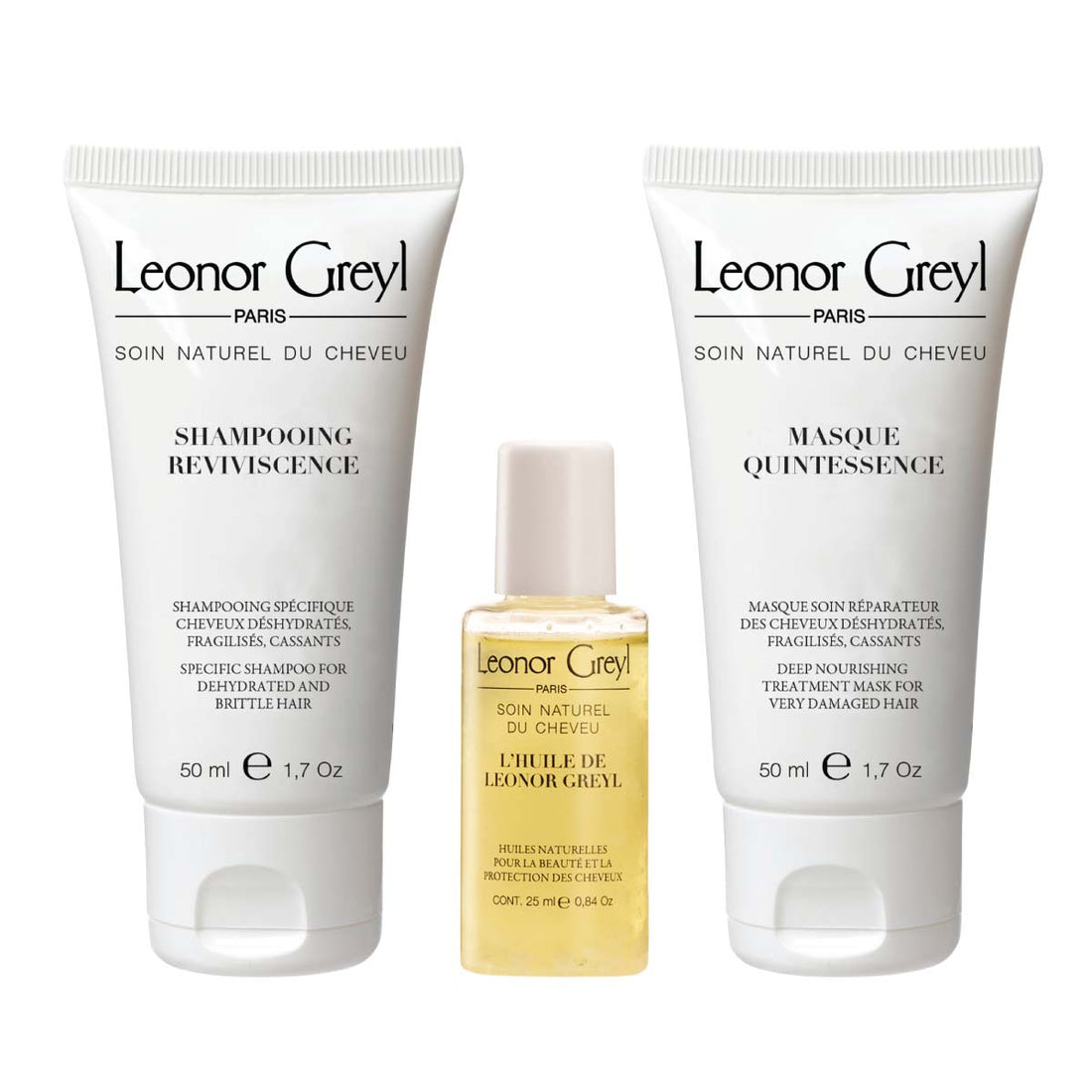 Leonor Greyl PREMIUM LUXURY TRAVEL KIT FOR DAMAGED HAIR