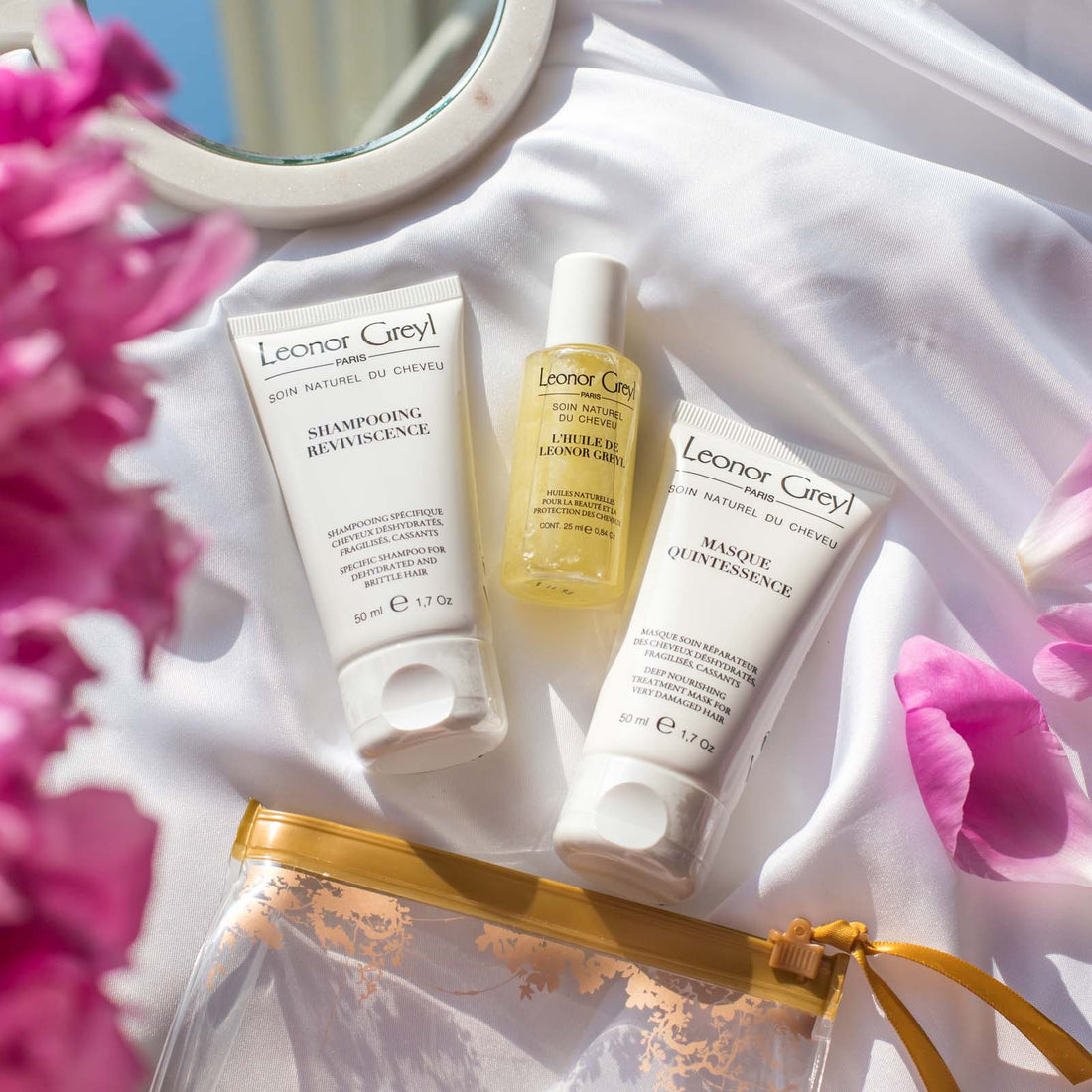 Leonor Greyl PREMIUM LUXURY TRAVEL KIT FOR DAMAGED HAIR